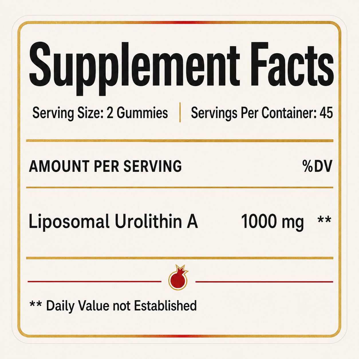 Urolithin A Gummies