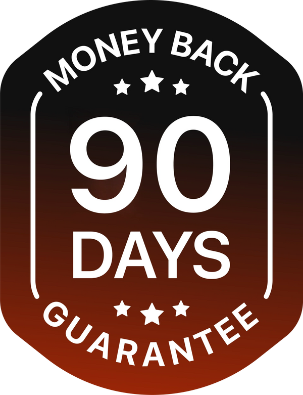 90-day money-back guarantee