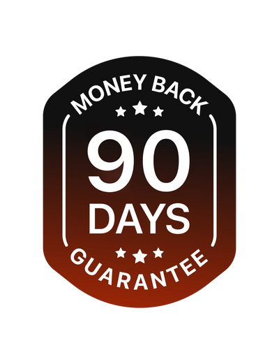 90-day money-back guarantee